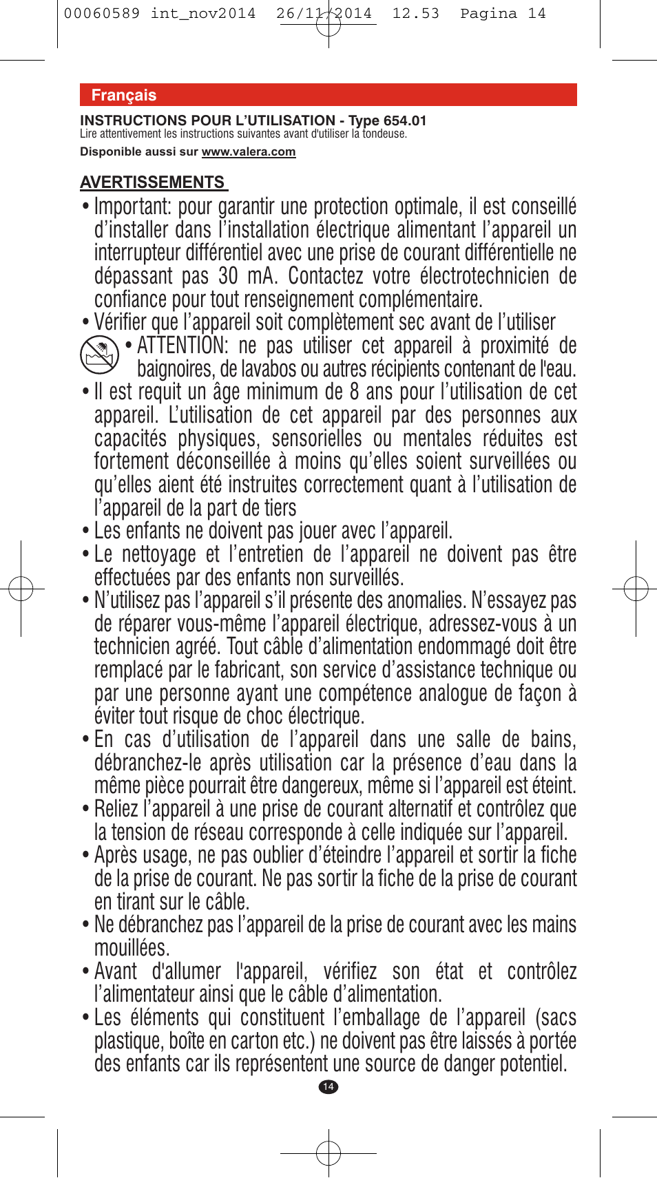 VALERA SYSTEMA User Manual | Page 10 / 86
