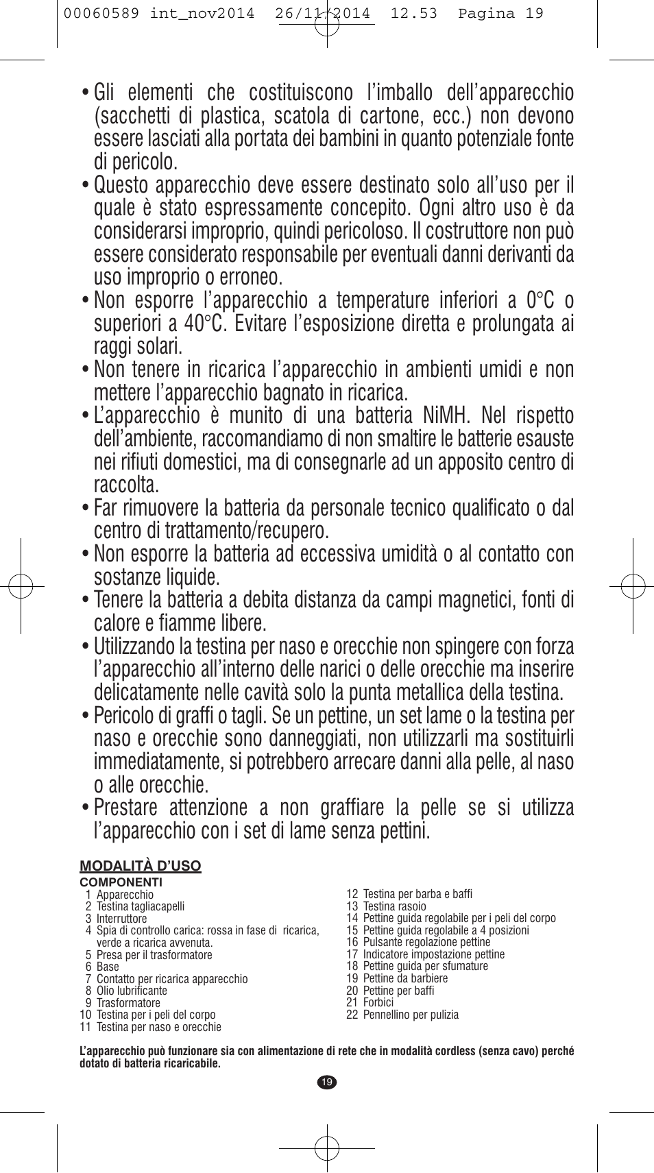 VALERA SYSTEMA User Manual | Page 15 / 86