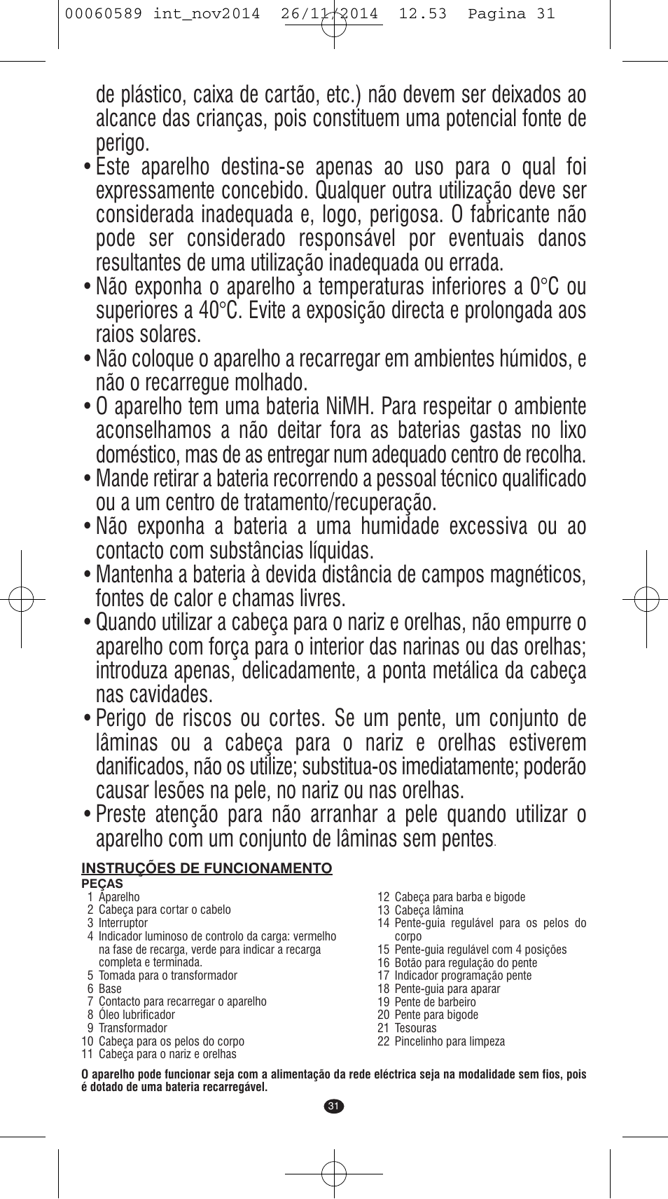 VALERA SYSTEMA User Manual | Page 27 / 86