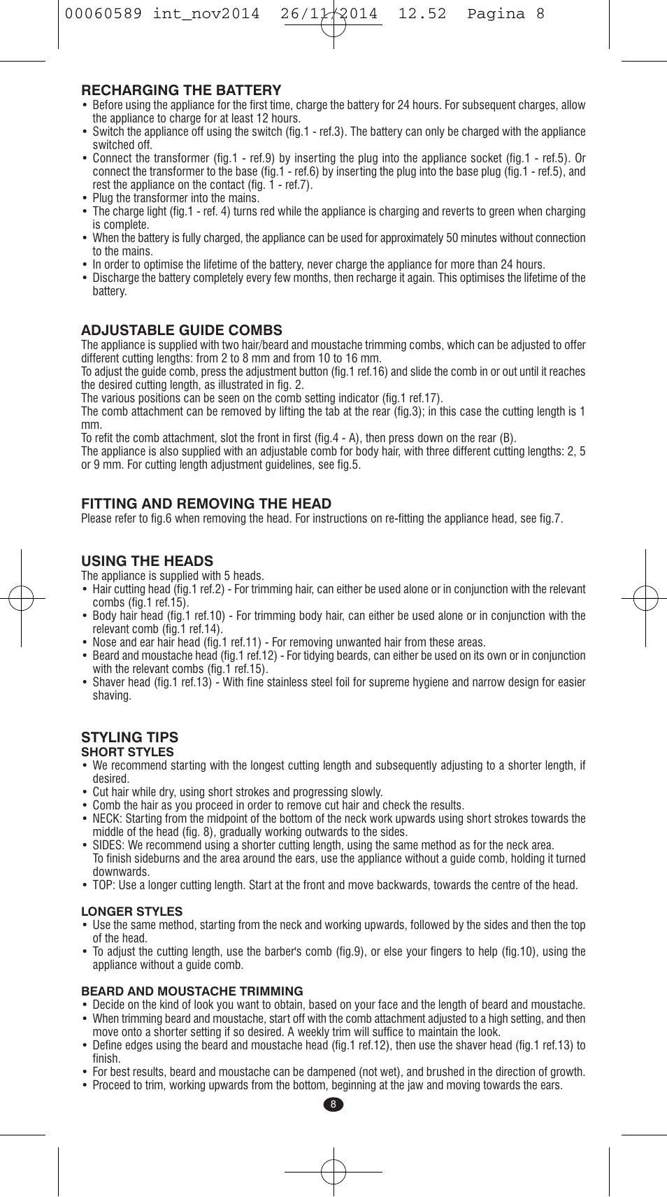 VALERA SYSTEMA User Manual | Page 4 / 86