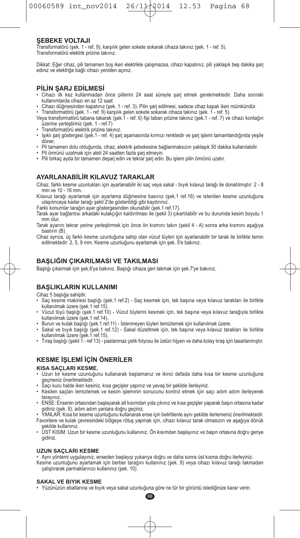 VALERA SYSTEMA User Manual | Page 64 / 86