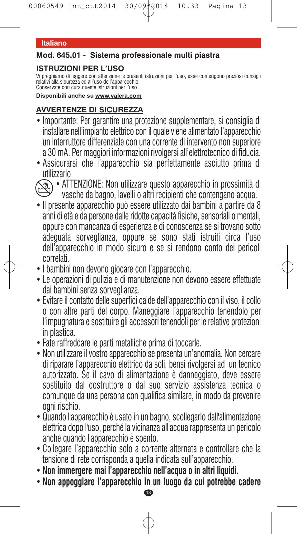 VALERA X-STYLE User Manual | Page 11 / 78