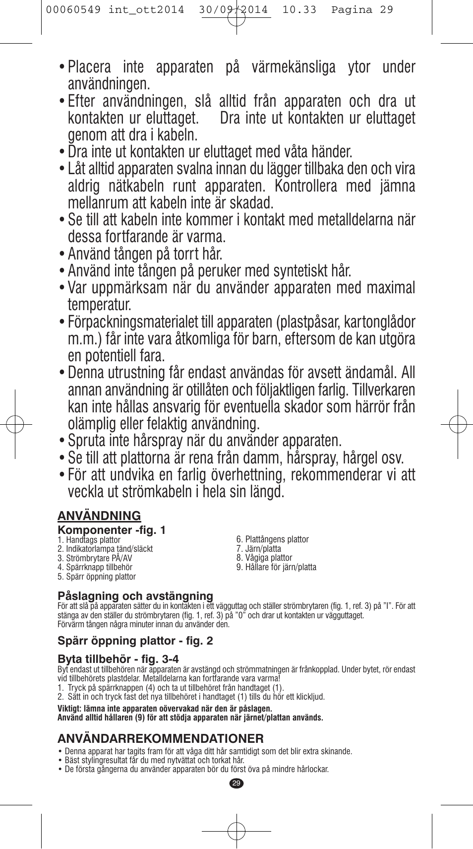 VALERA X-STYLE User Manual | Page 27 / 78