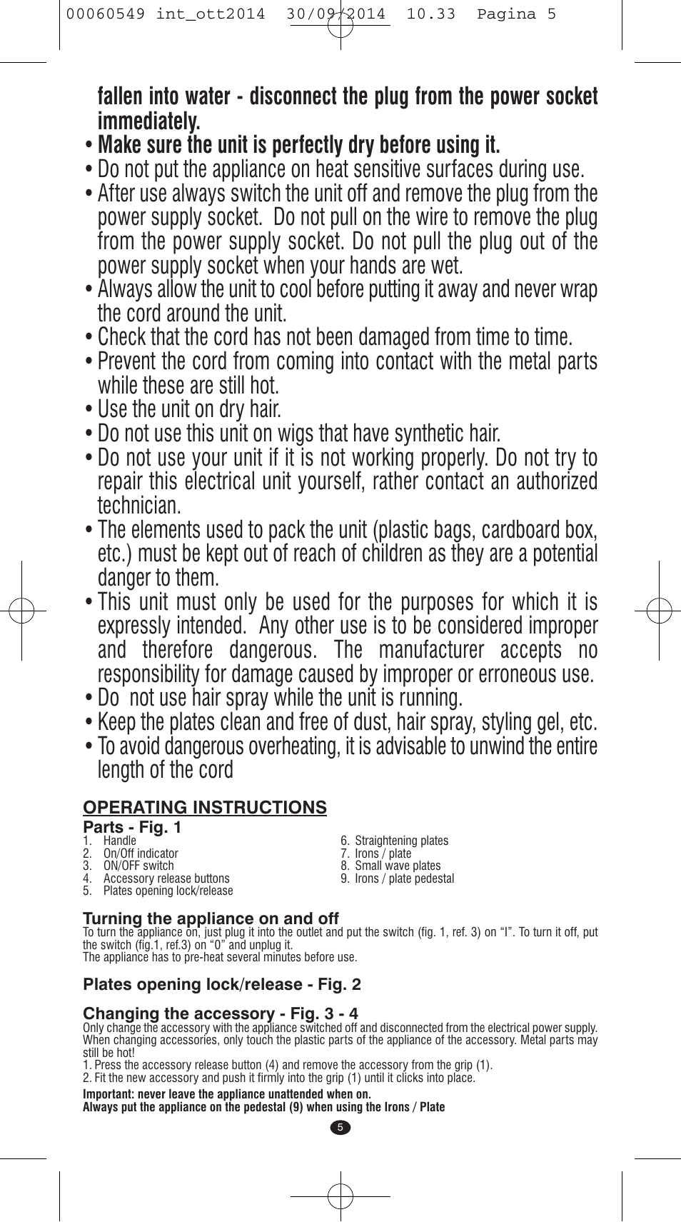VALERA X-STYLE User Manual | Page 3 / 78