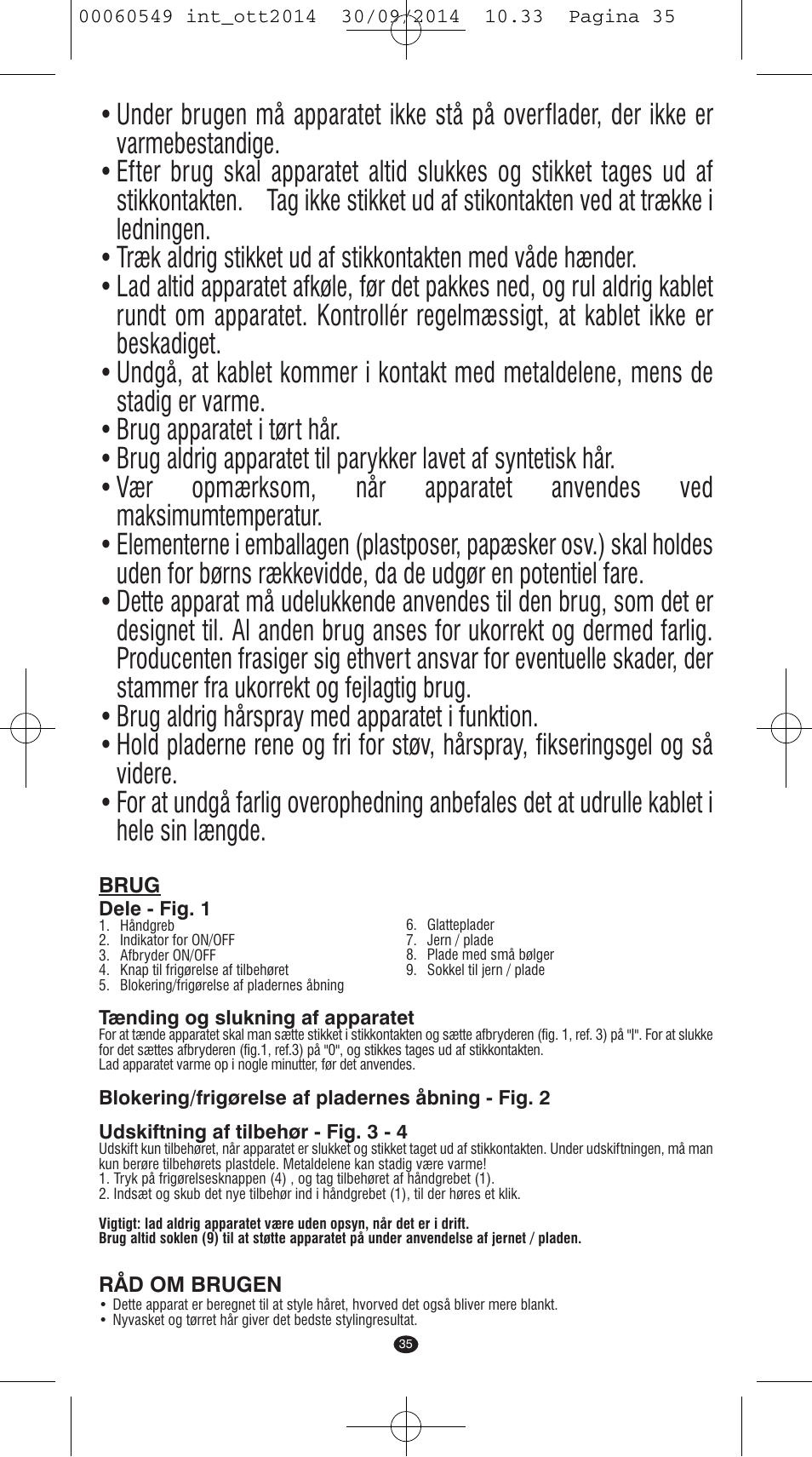 VALERA X-STYLE User Manual | Page 33 / 78
