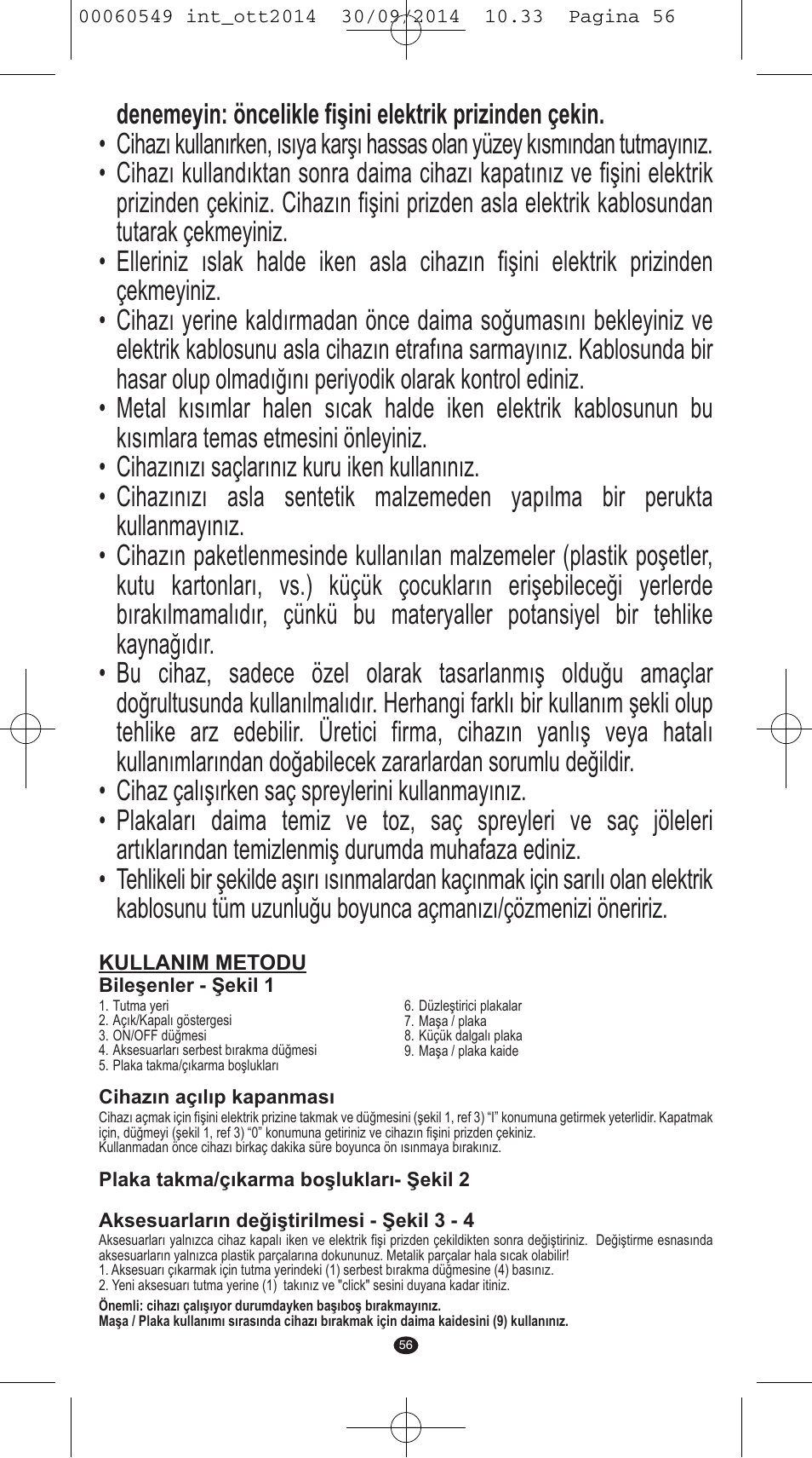 VALERA X-STYLE User Manual | Page 54 / 78
