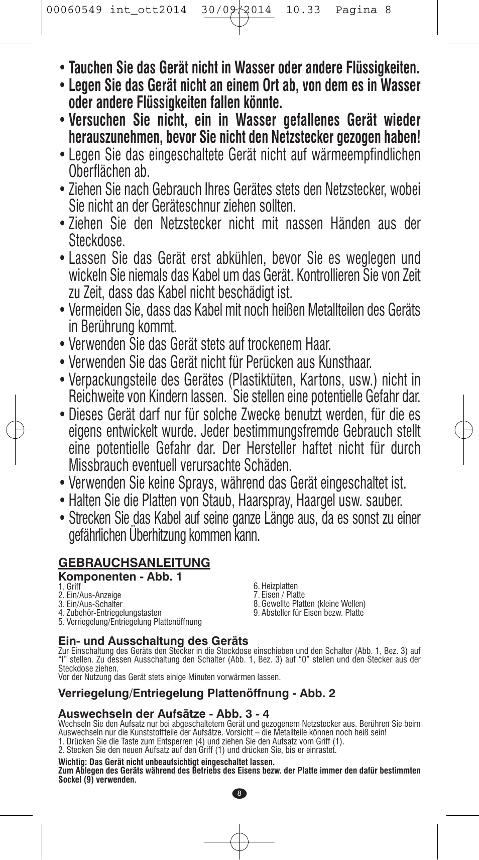 VALERA X-STYLE User Manual | Page 6 / 78