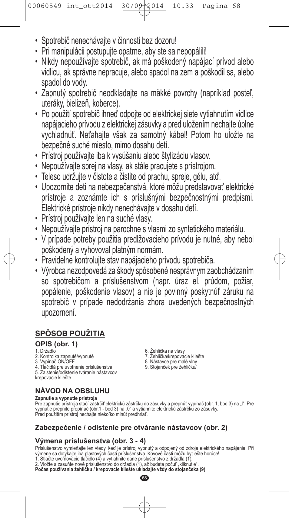 VALERA X-STYLE User Manual | Page 66 / 78