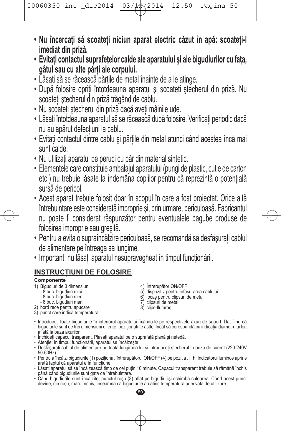 VALERA QUICK 24 User Manual | Page 48 / 74