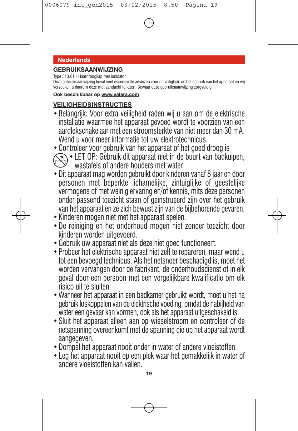 VALERA Swiss Ionic Comfort 600 W User Manual | Page 17 / 70