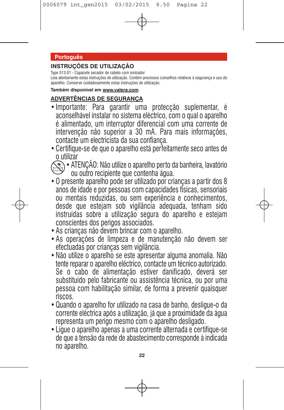 VALERA Swiss Ionic Comfort 600 W User Manual | Page 20 / 70