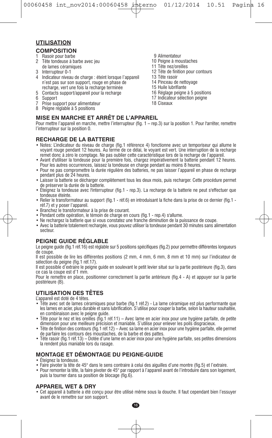 VALERA CONTOUR X CERAMIC User Manual | Page 12 / 98