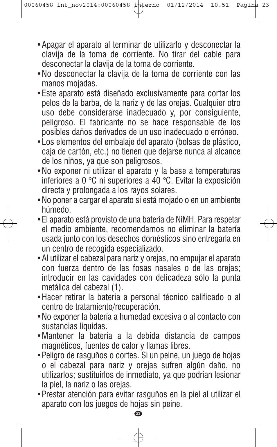 VALERA CONTOUR X CERAMIC User Manual | Page 19 / 98