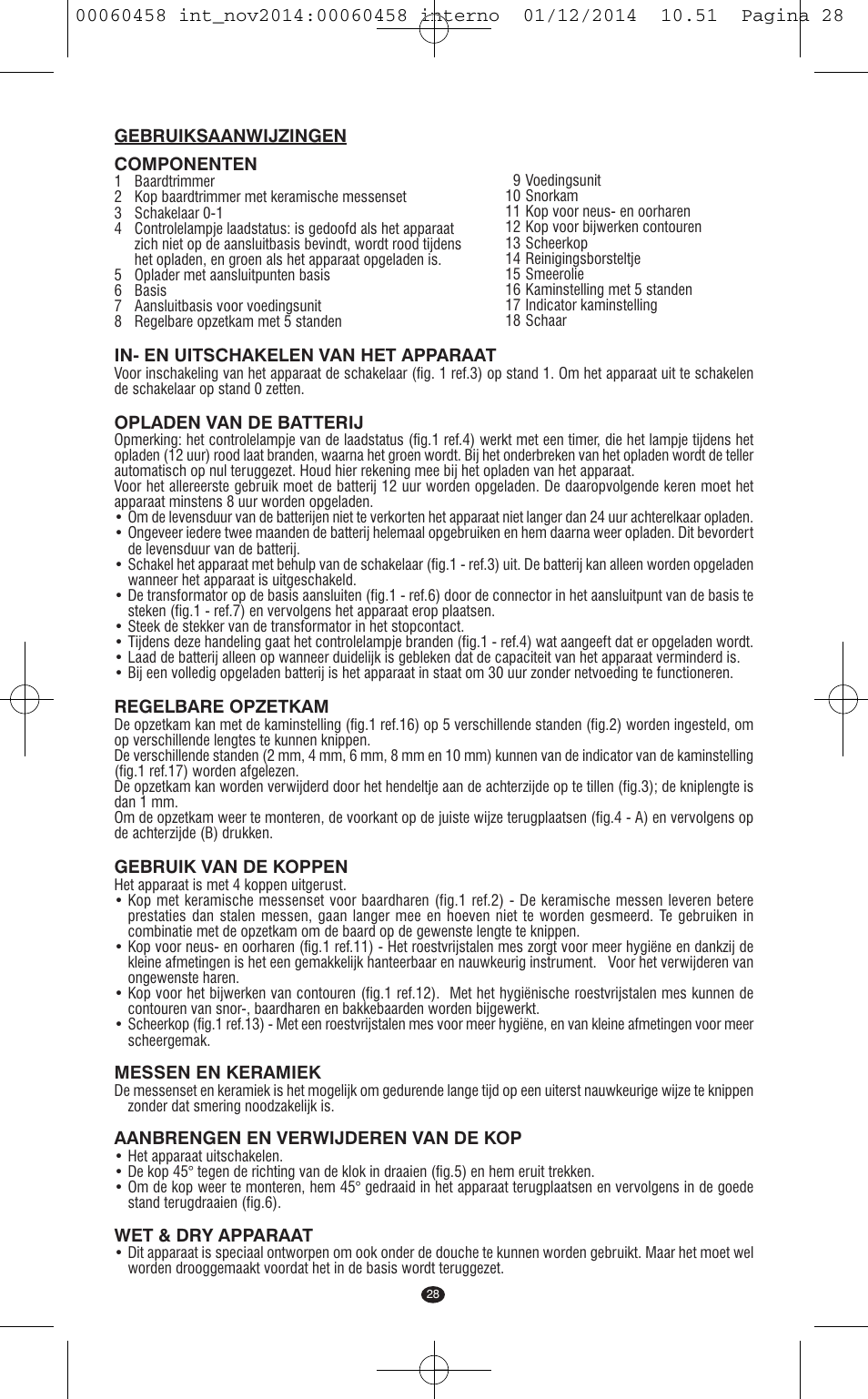 VALERA CONTOUR X CERAMIC User Manual | Page 24 / 98