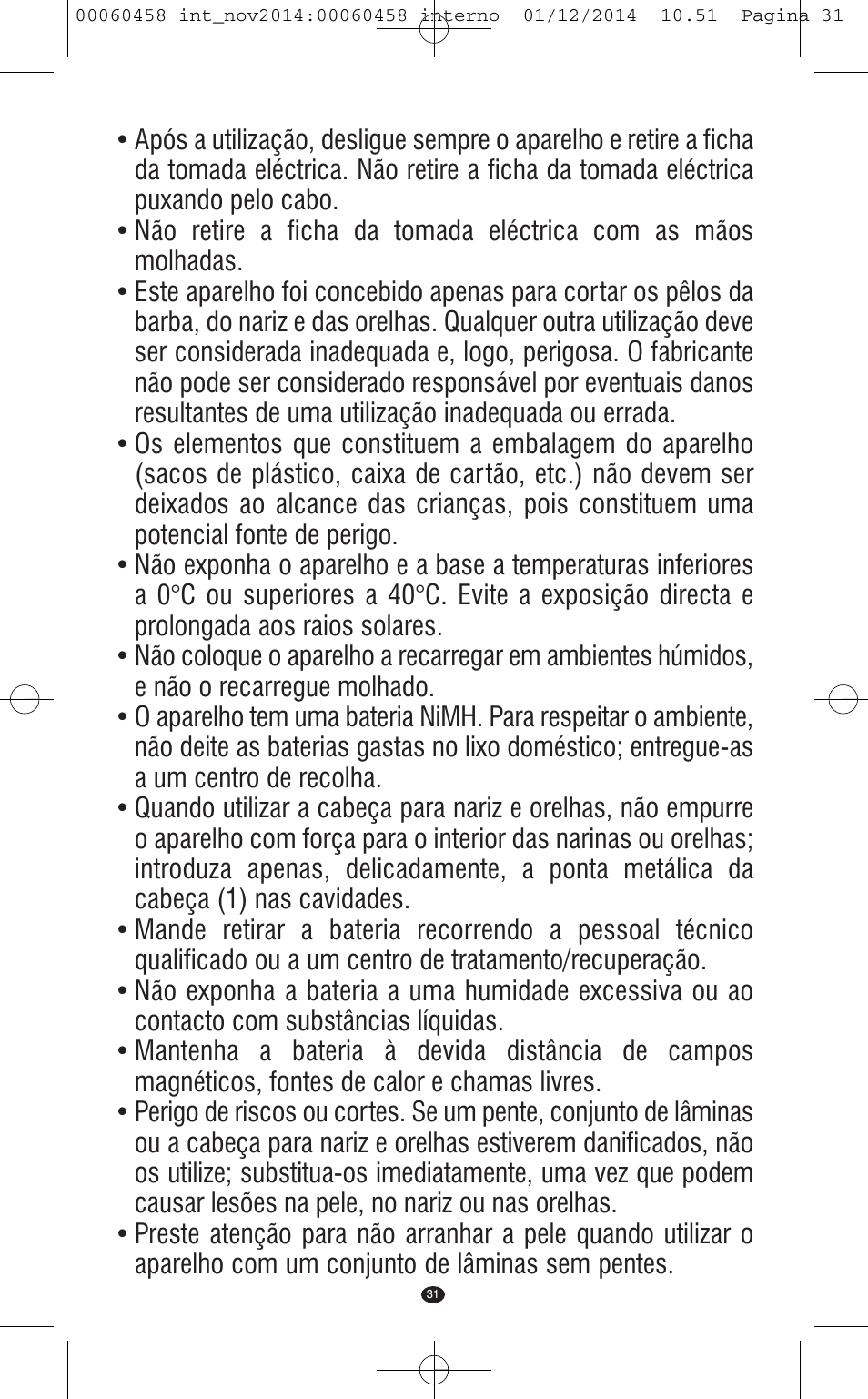VALERA CONTOUR X CERAMIC User Manual | Page 27 / 98