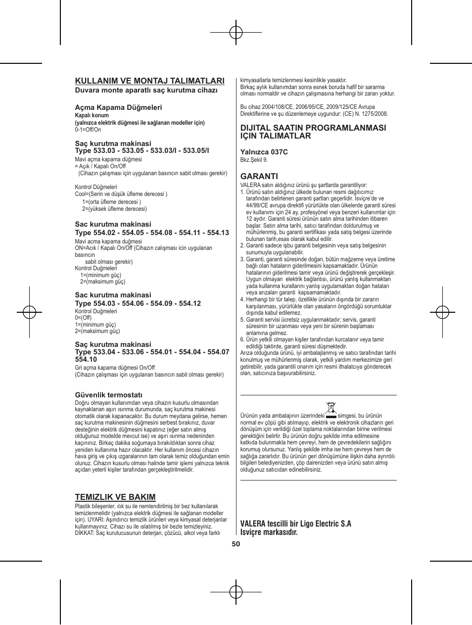 VALERA Premium 1600 Shaver 1600 W User Manual | Page 46 / 62