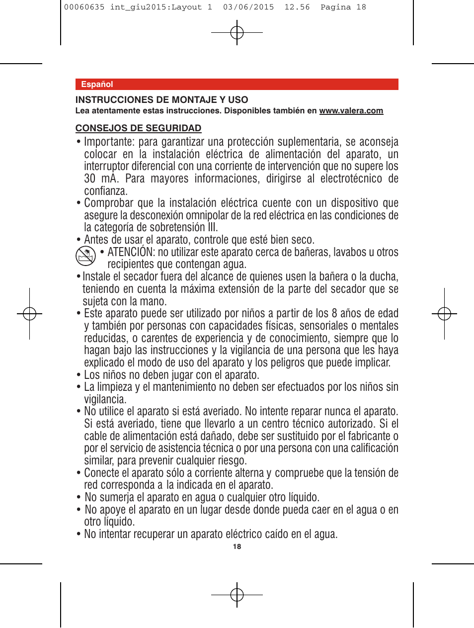 VALERA Excel 1875 Shaver 1875 W User Manual | Page 14 / 74