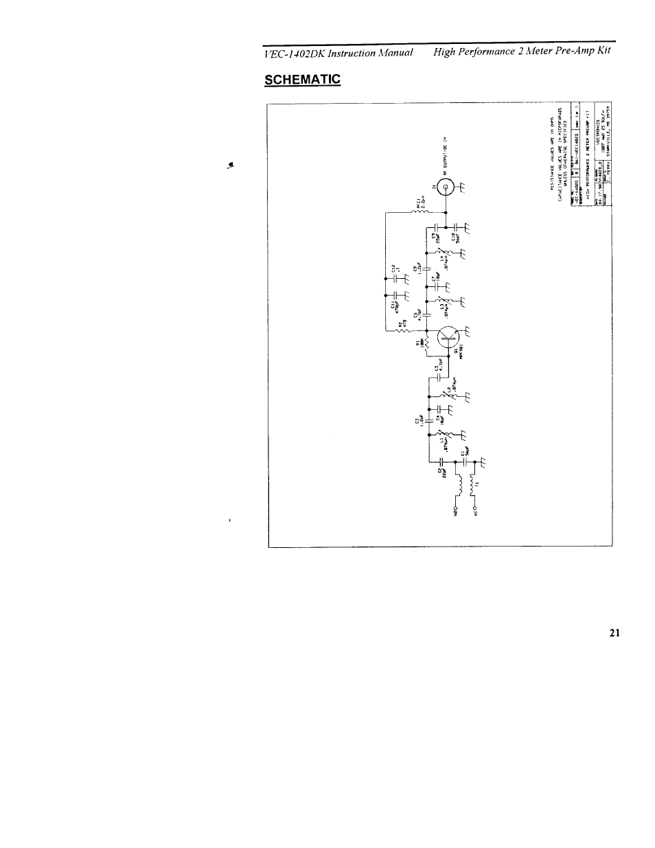 Vectronics VEC-1402DK User Manual | Page 23 / 23