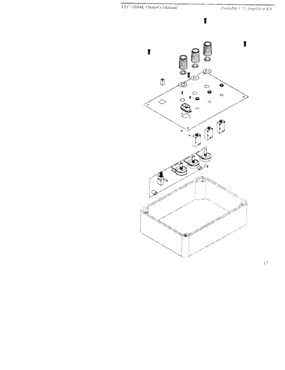 Vectronics VEC-1604K User Manual | Page 19 / 19