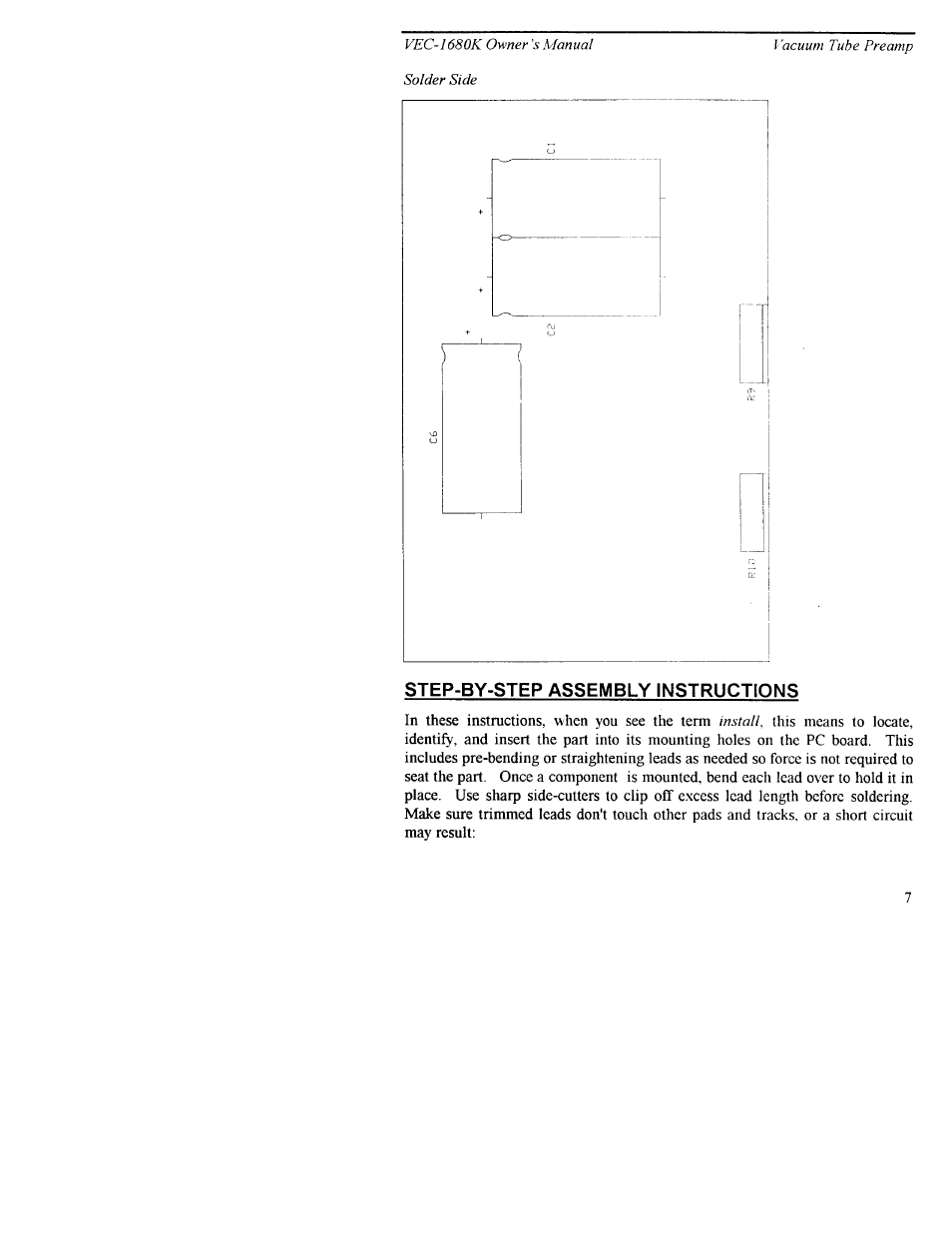 Vectronics VEC-1680K User Manual | Page 7 / 25