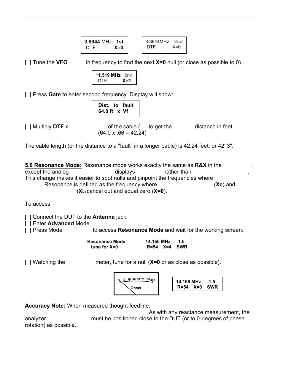 Vectronics SWR-584C User Manual | Page 16 / 28