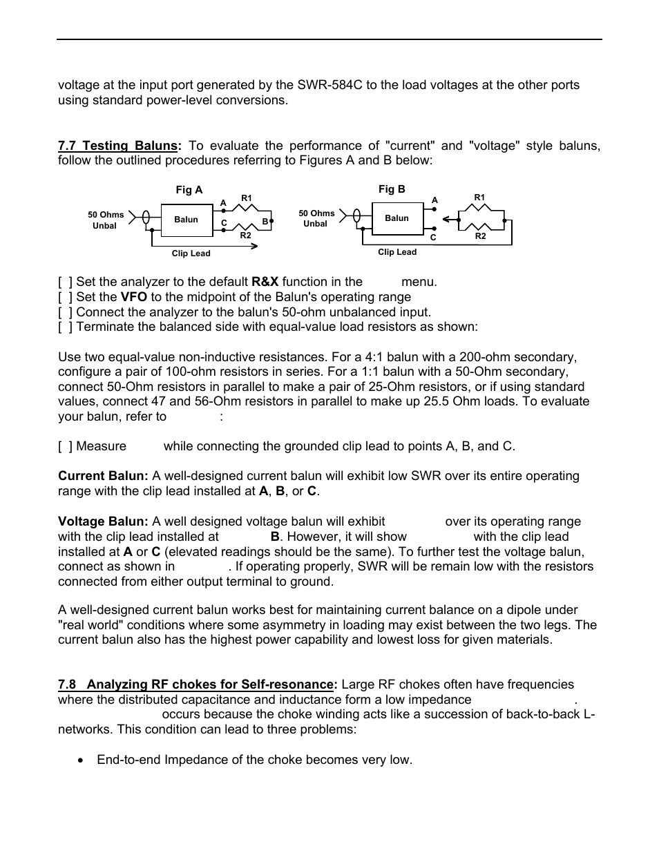 Vectronics SWR-584C User Manual | Page 25 / 28