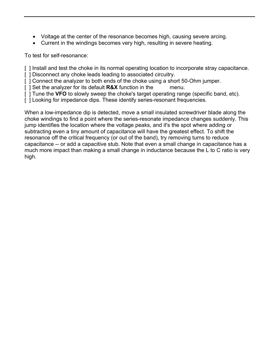 Vectronics SWR-584C User Manual | Page 26 / 28
