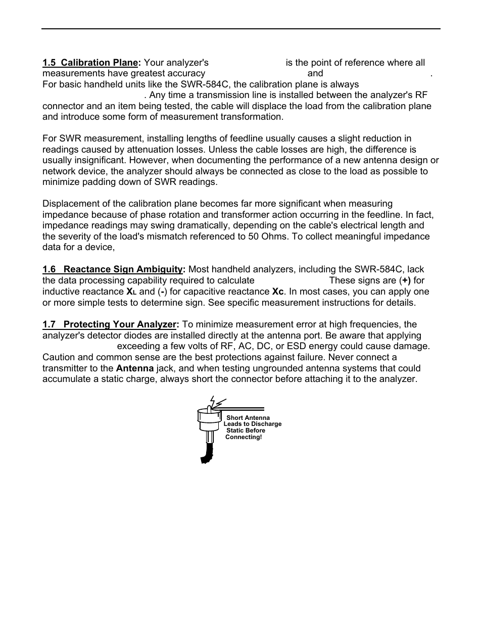 Vectronics SWR-584C User Manual | Page 4 / 28