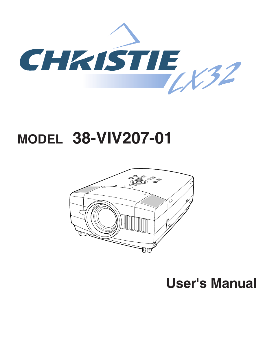 Christie Digital Systems 38-VIV207-01 User Manual | 48 pages