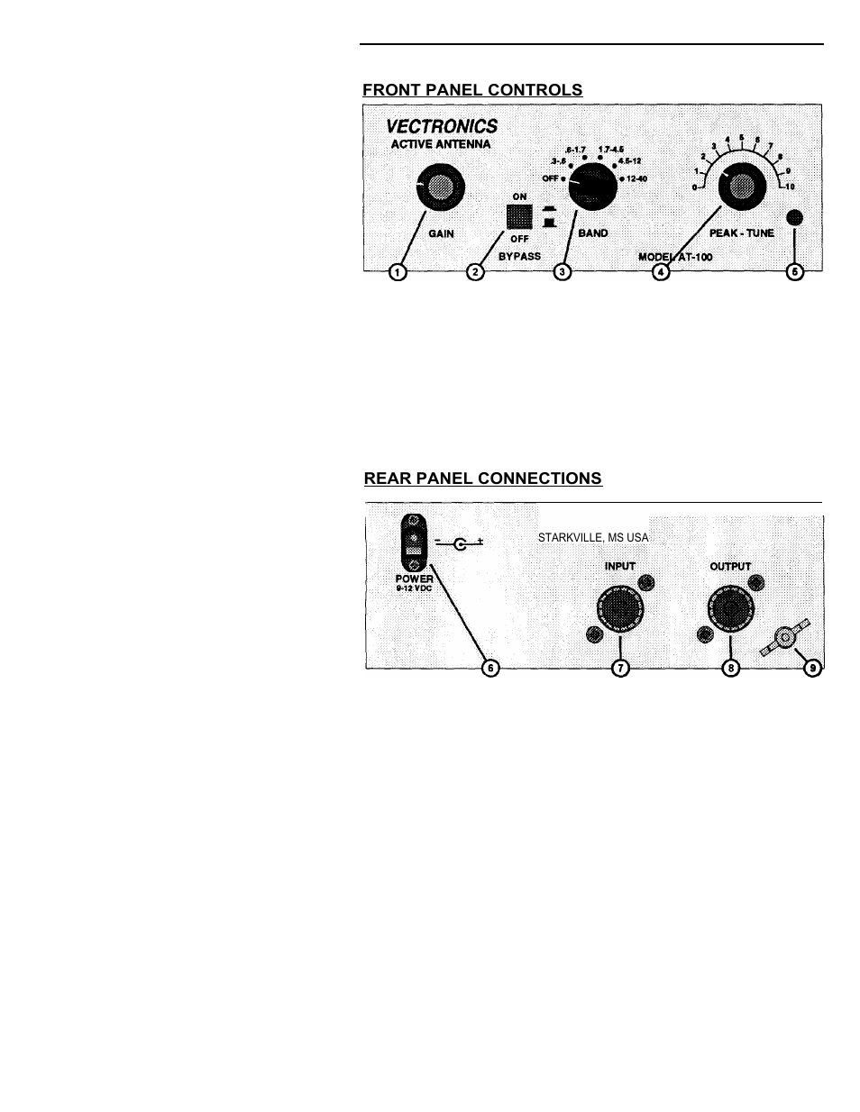 Vectronics AT-100 User Manual | Page 2 / 5