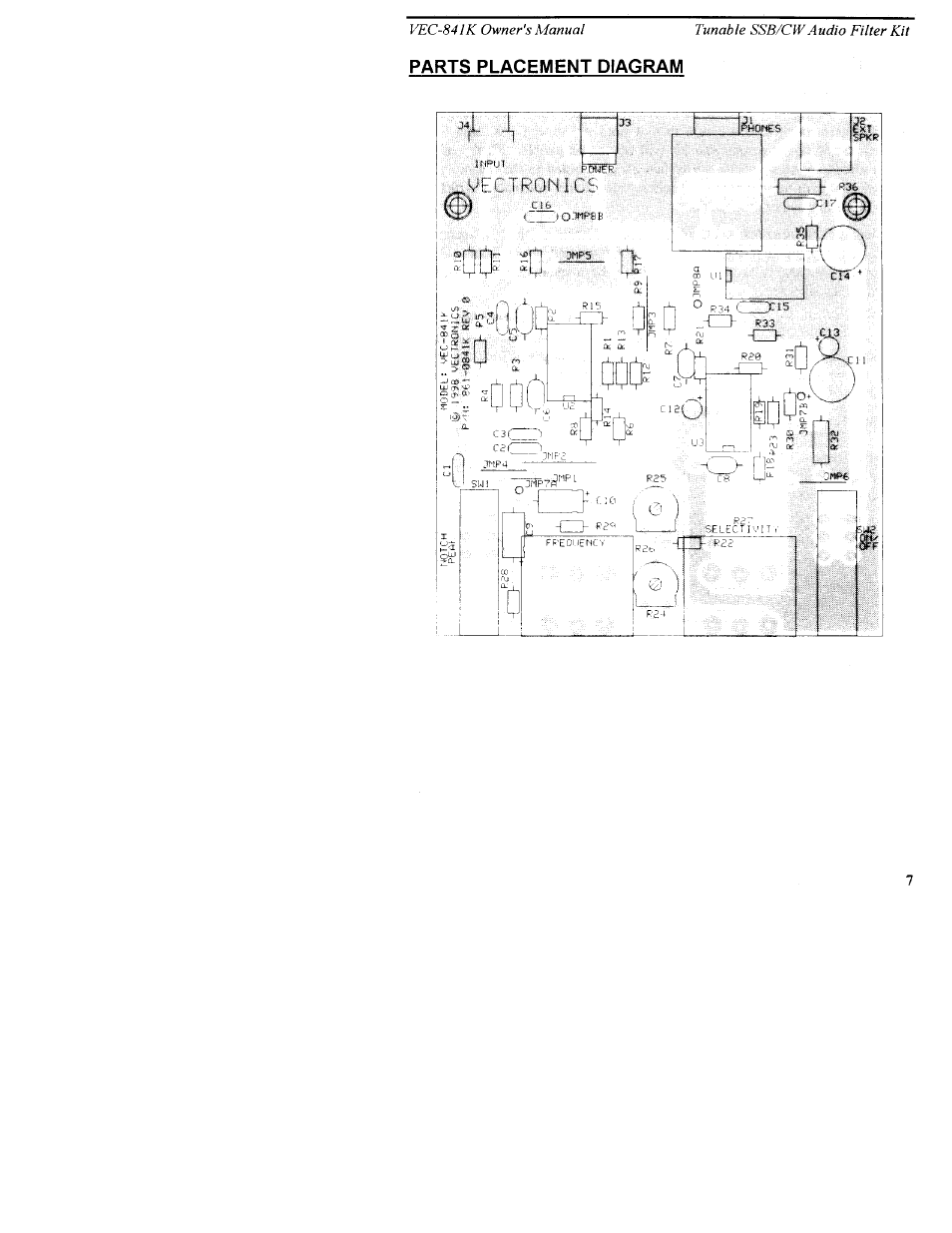 Vectronics VEC-841K User Manual | Page 9 / 27