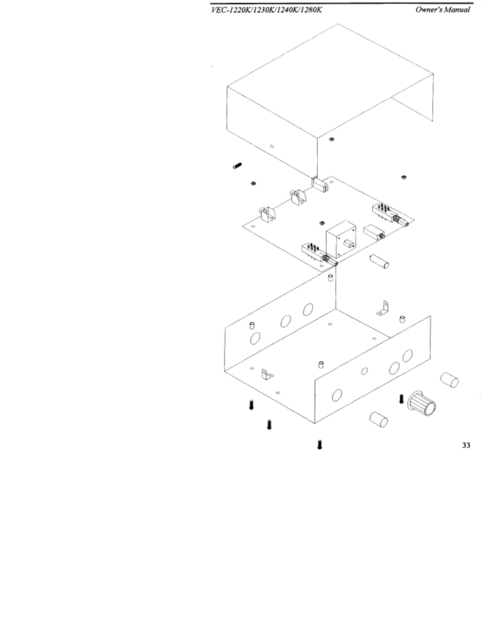 Vectronics VEC-1220K User Manual | Page 35 / 35