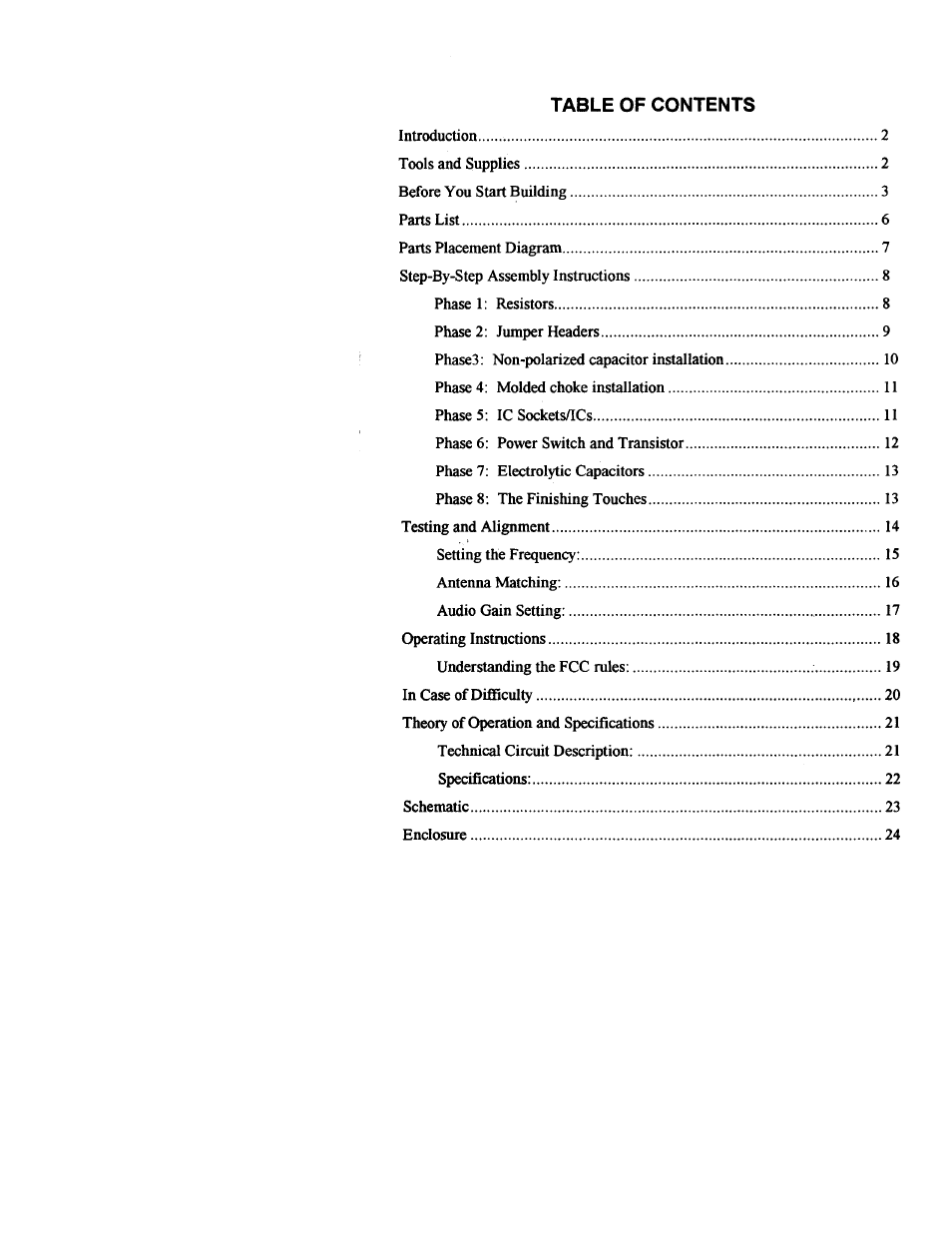 Vectronics VEC-1290K User Manual | Page 2 / 26