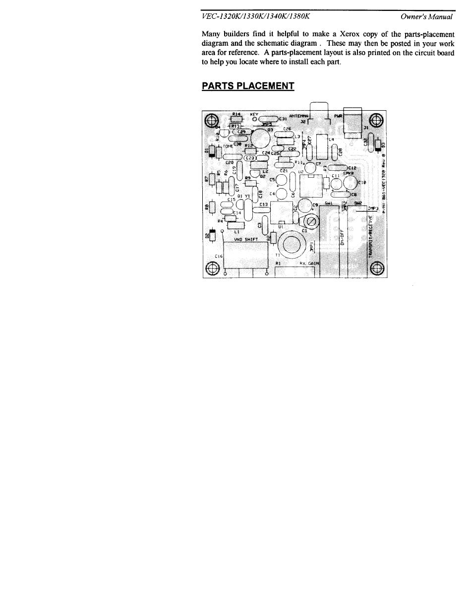 Vectronics VEC-1320K User Manual | Page 11 / 39