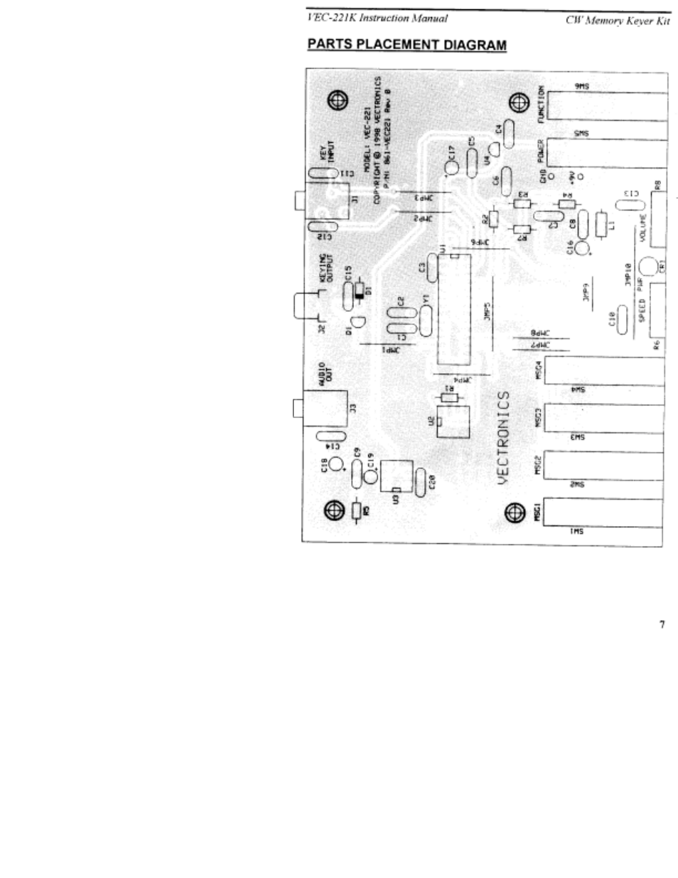 Vectronics VEC-221K User Manual | Page 11 / 35