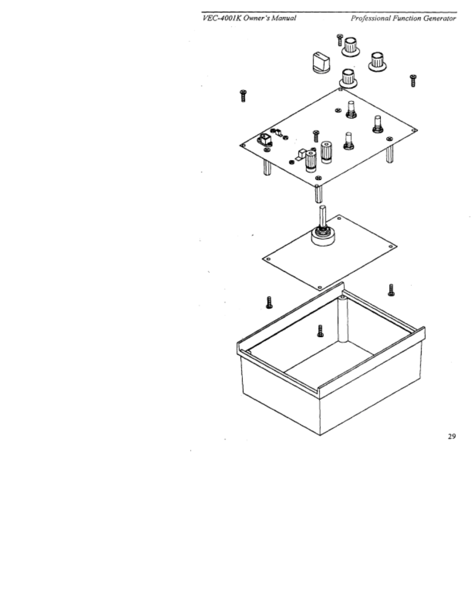 Vectronics VEC-4001K User Manual | Page 30 / 30