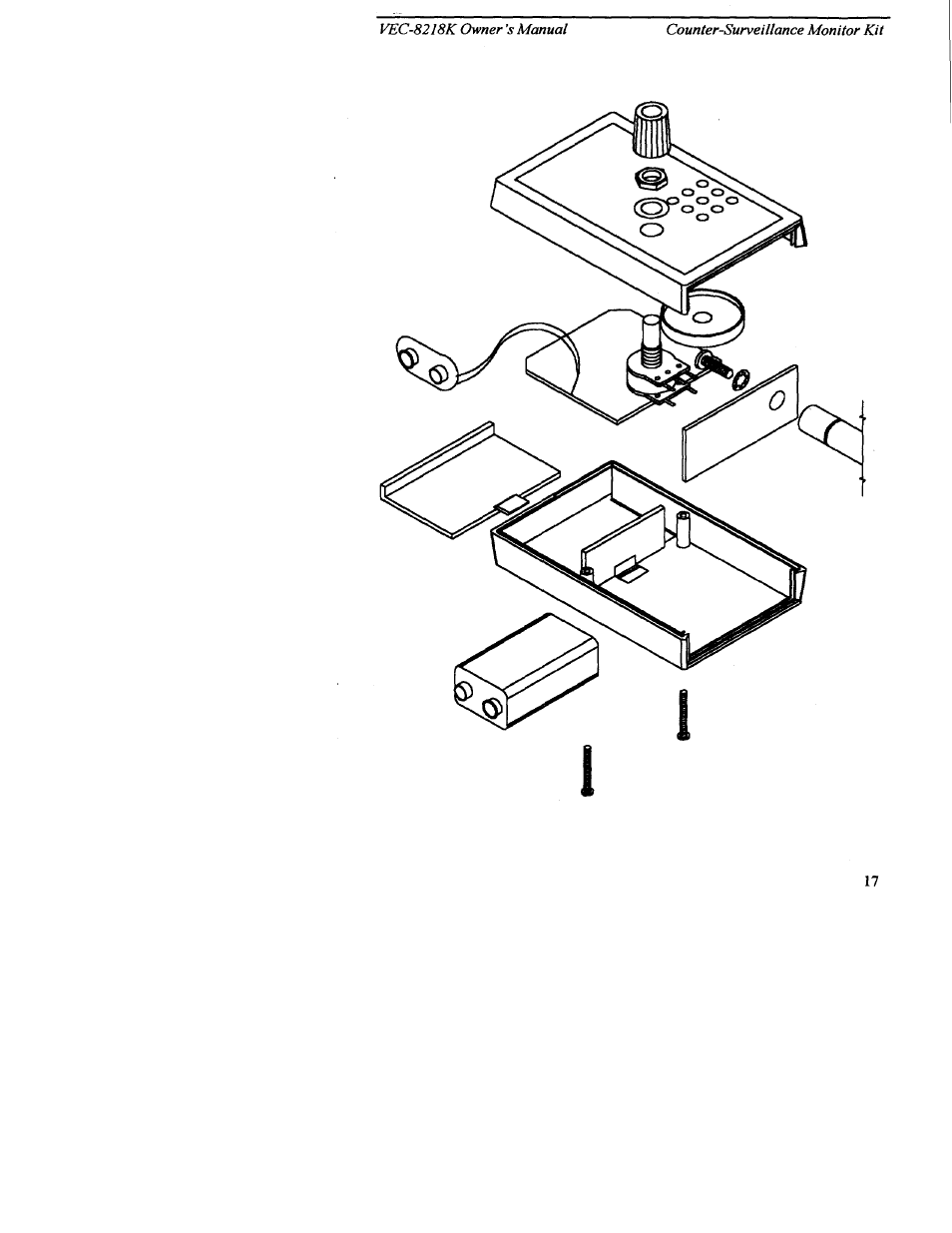 Vectronics VEC-8218K User Manual | Page 17 / 18