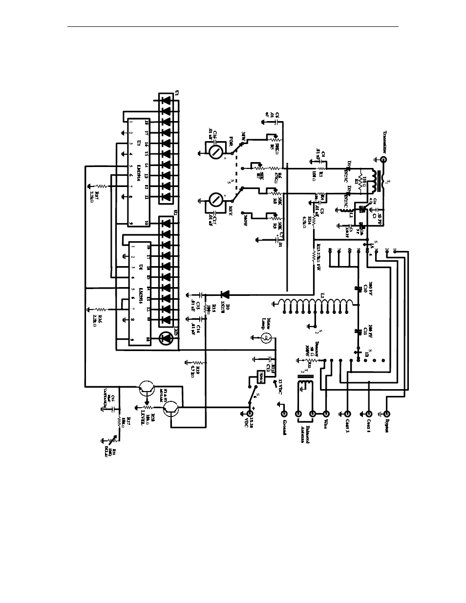 Schematic diagram | Vectronics VC-300D User Manual | Page 10 / 10