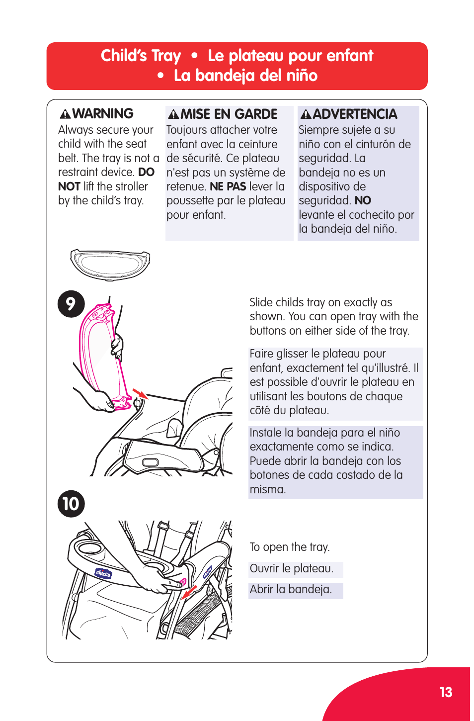 Chicco Cortina User Manual | Page 13 / 36