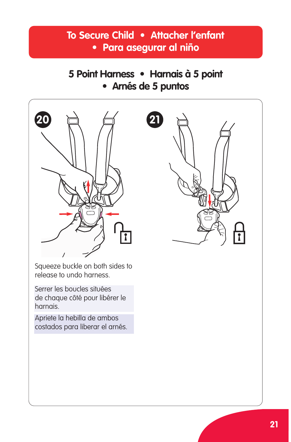 Chicco Cortina User Manual | Page 21 / 36