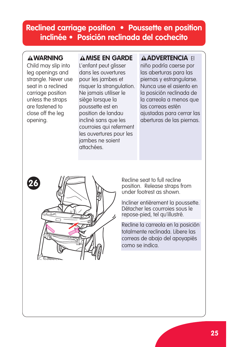 Chicco Cortina User Manual | Page 25 / 36