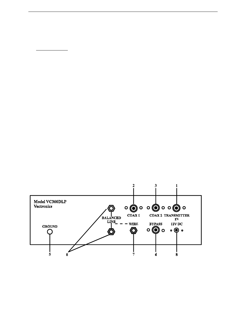 Vectronics VC-300DLP User Manual | Page 3 / 9