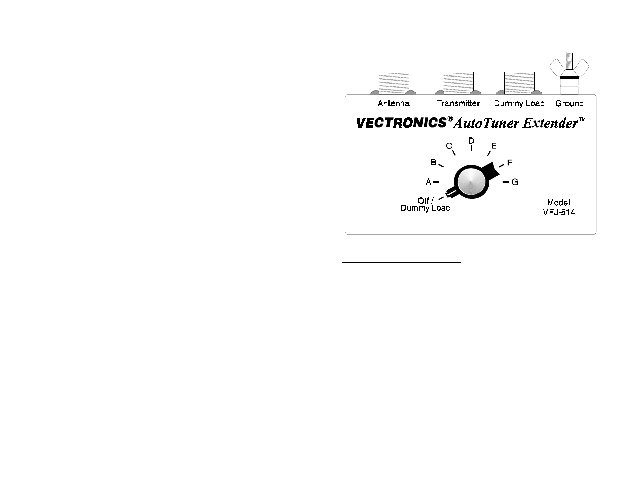 Vectronics VEC-514 User Manual | Page 2 / 2