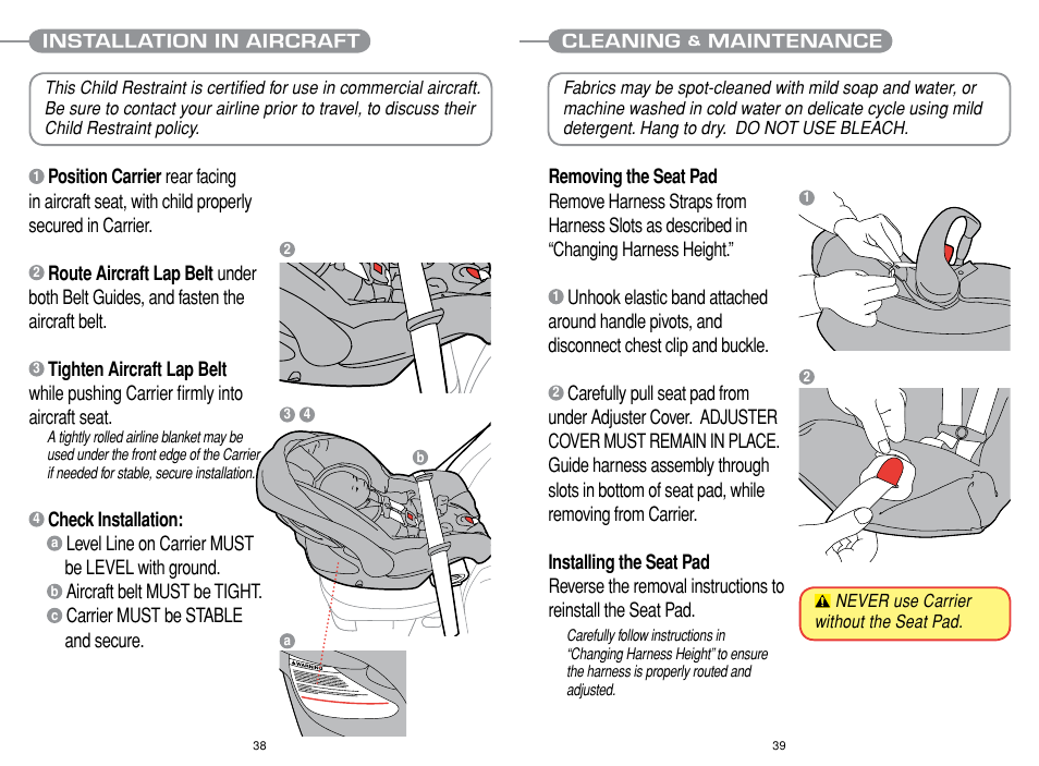 Chicco Car Seat User Manual | Page 20 / 21