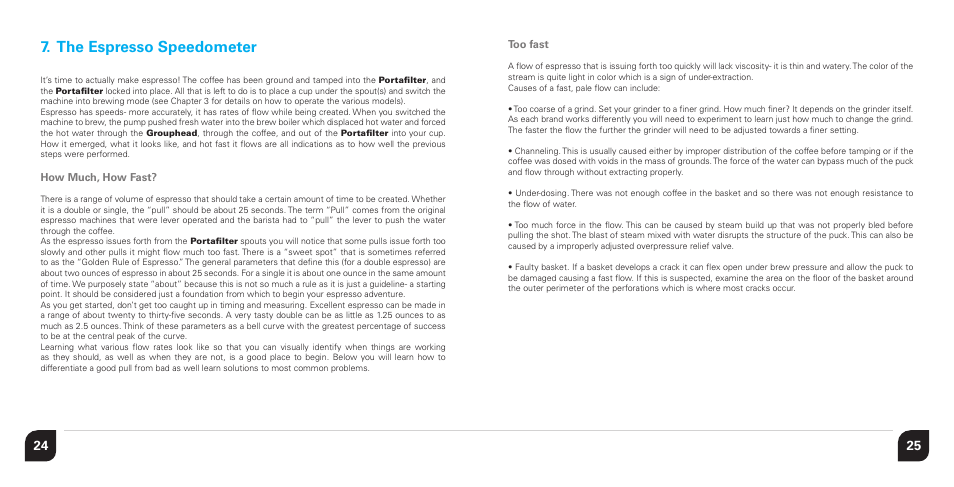 The espresso speedometer | Vibiemme Domobar Junior User Manual | Page 13 / 19