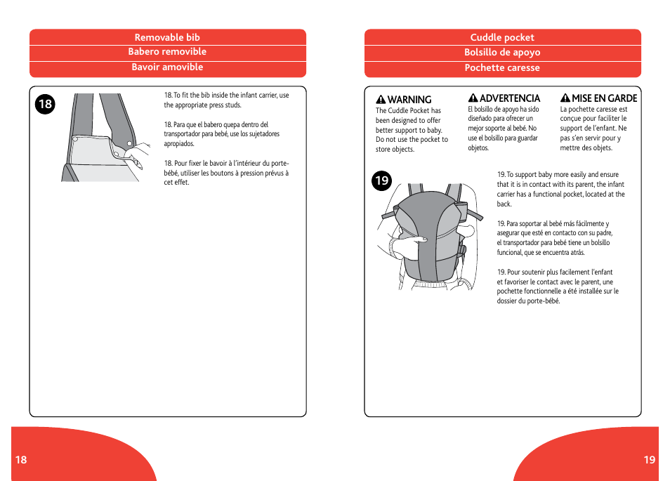 Chicco Infant Carrier User Manual | Page 10 / 13