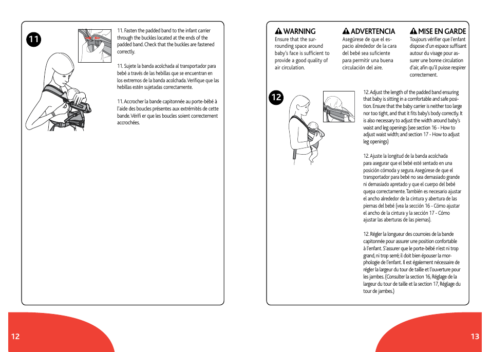 Chicco Infant Carrier User Manual | Page 7 / 13