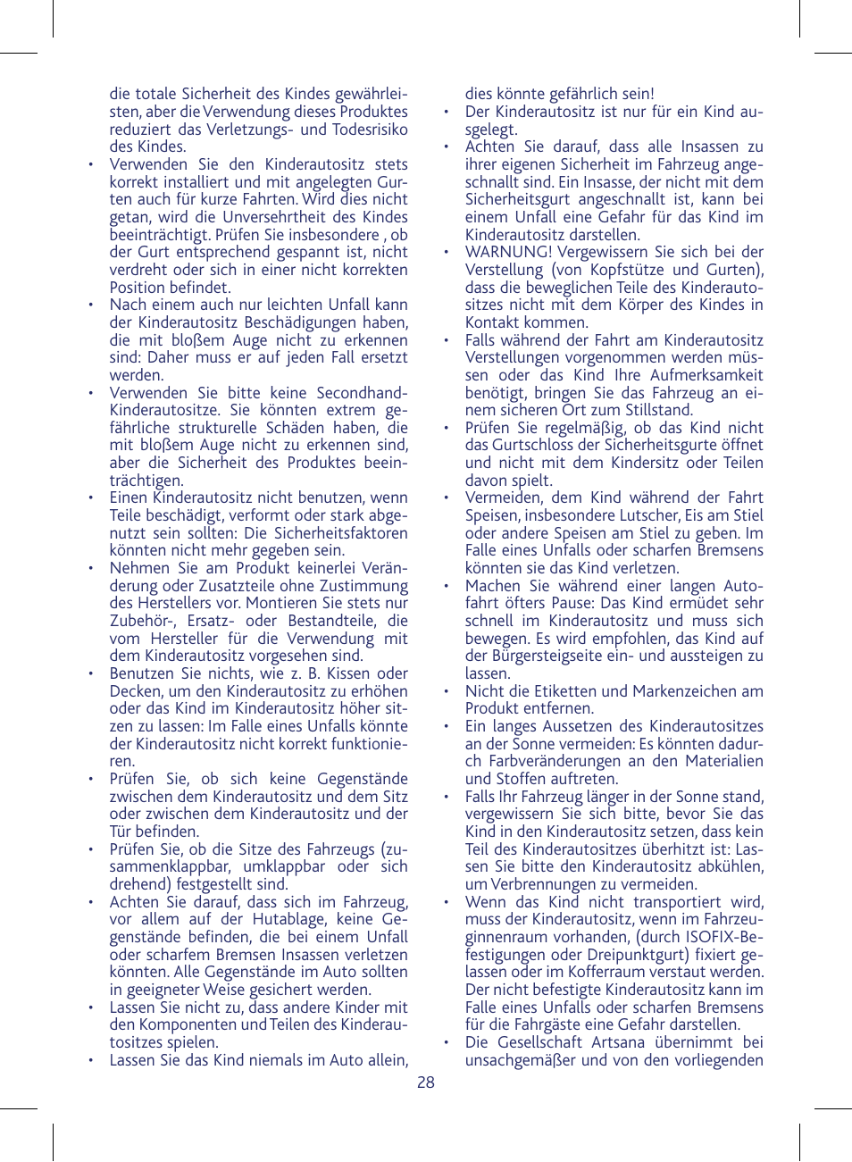 Chicco KeyFit 30 User Manual | Page 28 / 136