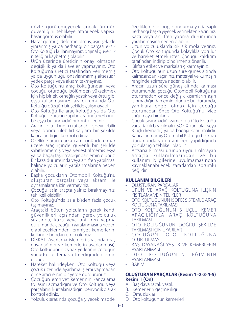 Chicco KeyFit 30 User Manual | Page 60 / 136
