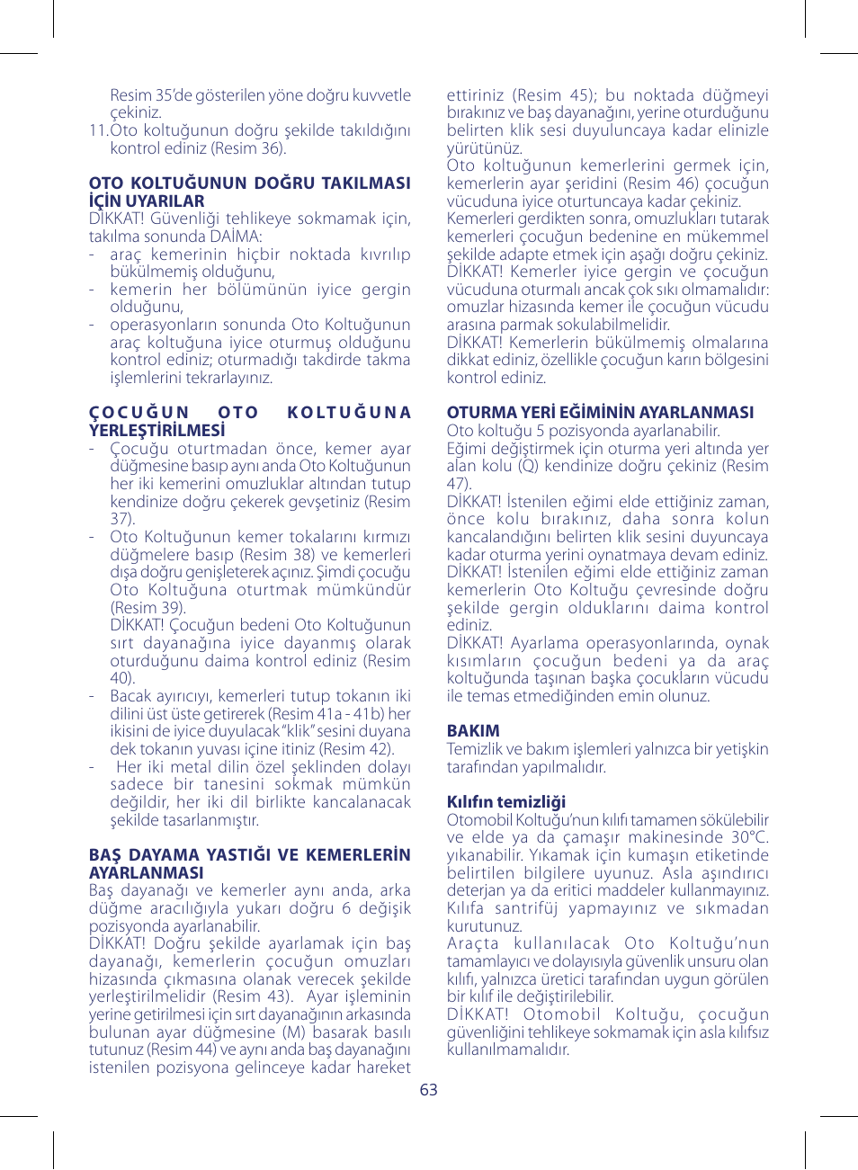 Chicco KeyFit 30 User Manual | Page 63 / 136